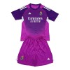Ensemble Maillot Gardien Real Madrid Purple Version 2025-26 Enfant Ensemble Maillot Gardien Real Madrid Purple Version 2025-26 Enfant